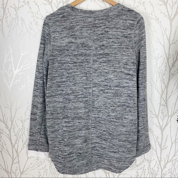 MARC NEW YORK Mixed Media Gray Space Dyed Sweater XL - Picture 2 of 13